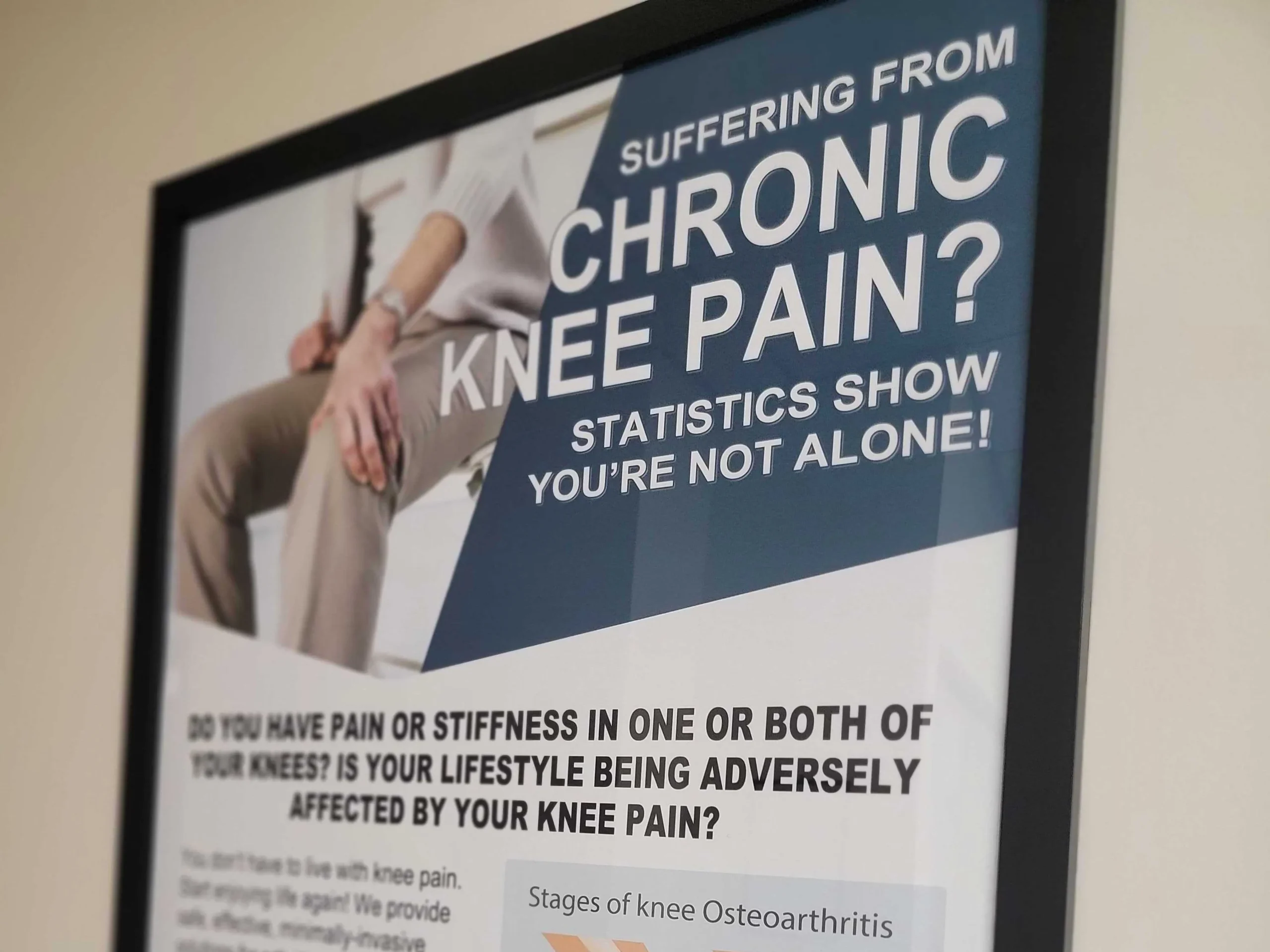 picture of a poster on a wall
